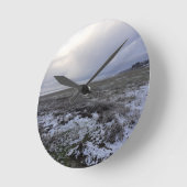 Horloge Ronde Snow Across (Angle)