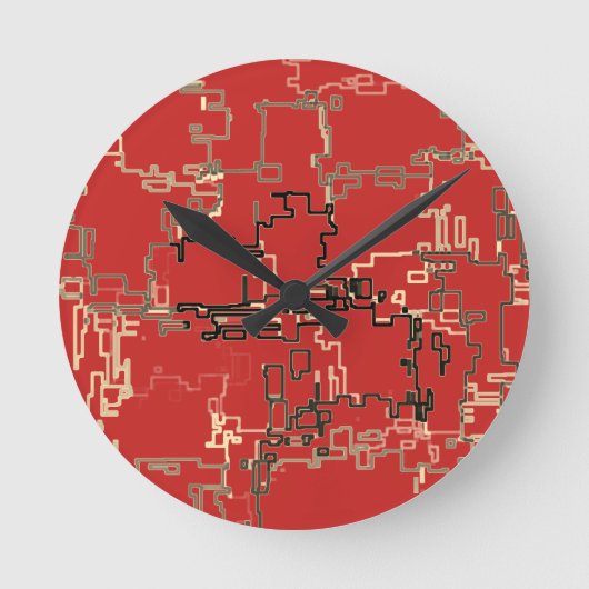 Horloge Ronde SO Cool Pattern (Recto)