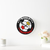 HORLOGE RONDE SOCCER (Maison)
