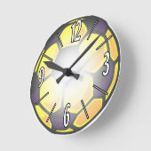 HORLOGE RONDE SOCCER TIME ! (Angle)