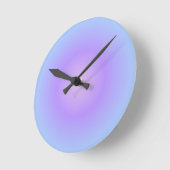 Horloge Ronde Soft Cotton Lavender (Angle)