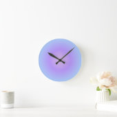 Horloge Ronde Soft Cotton Lavender (Maison)