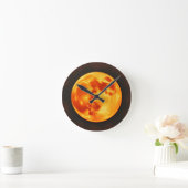 Horloge Ronde Soleil Brûlant (Maison)