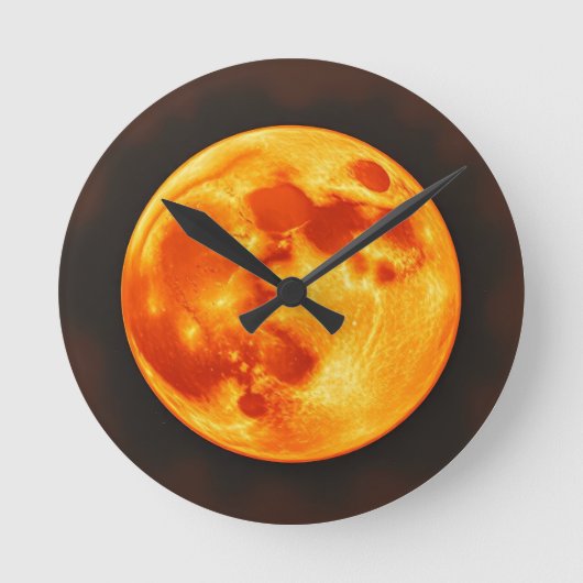 Horloge Ronde Soleil Brûlant (Recto)