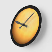 Horloge Ronde Soleil de l'espace (Angle)