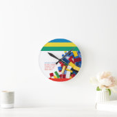 Horloge Ronde Solution du bloc de l'auteur créatif (Maison)
