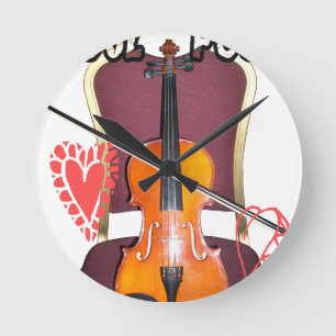 Horloge Ronde Son d'amour hakuna matata valentine