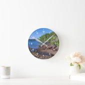 Horloge Ronde Son vertical de Newman (Maison)