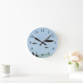 Horloge Ronde Soucoupes volantes (Maison)