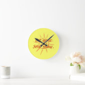 Horloge Ronde Soul Shine (Maison)
