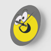 Horloge Ronde Sourire (Angle)
