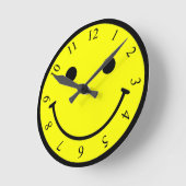 HORLOGE RONDE SOURIRE (Angle)