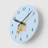 Horloge Ronde Souris (Angle)