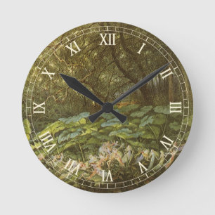 Horloge Ronde Sous les feuilles du quai par Richard Doyle, Art f