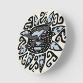Horloge Ronde Southwest Del Sol Wall Clock (Angle)