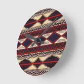 Horloge Ronde Southwest Tribal (Angle)