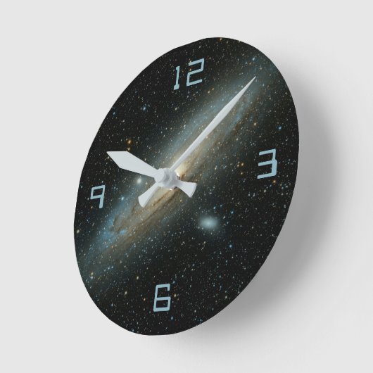 Horloge Ronde Space clock (Angle)