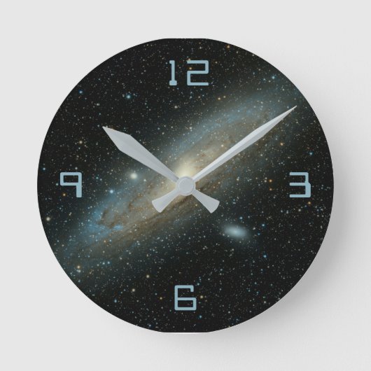 Horloge Ronde Space clock (Recto)