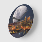 Horloge Ronde Spacey Pittsburgh (Angle)