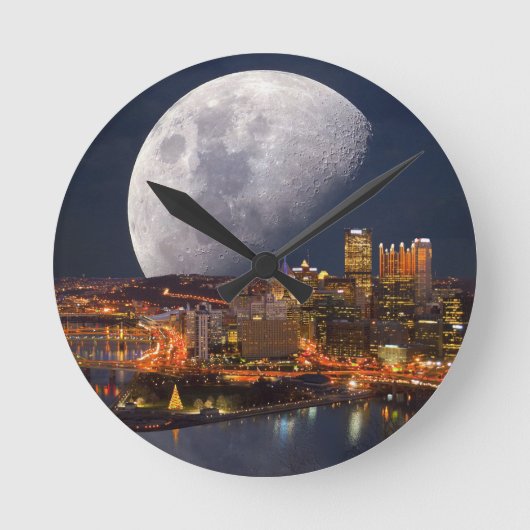 Horloge Ronde Spacey Pittsburgh (Recto)