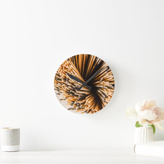 Horloge Ronde Spaghetti (Maison)