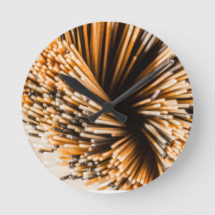 Horloge Ronde Spaghetti