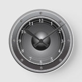 Horloge Ronde Speaker clock (Recto)