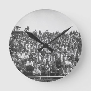 Horloge Ronde Spectateurs
