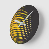 Horloge Ronde Spheres with Dots (Angle)