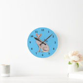 Horloge Ronde Sphynx cat (Maison)