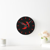 Horloge Ronde Spicy de Red Chilli (Maison)