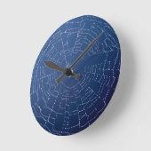 Horloge Ronde Spider Web (Angle)