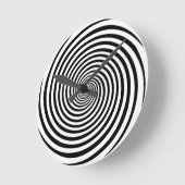 Horloge Ronde Spiral de Time Bending (Angle)