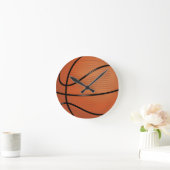 Horloge Ronde Sport de basket-ball (Maison)