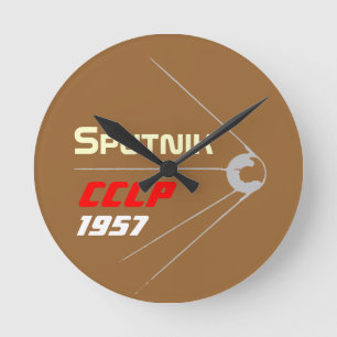 Horloge Ronde Spoutnik