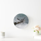 Horloge Ronde Spray (Maison)