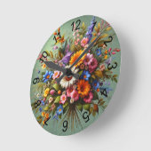 Horloge Ronde Spray 2 (Angle)