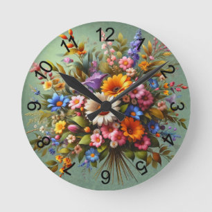 Horloge Ronde Spray 2