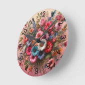 Horloge Ronde Spray 4 (Angle)