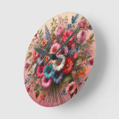 Horloge Ronde Spray 4 (Angle)