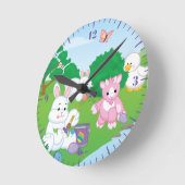 Horloge Ronde Spring Celebration Egg (Angle)