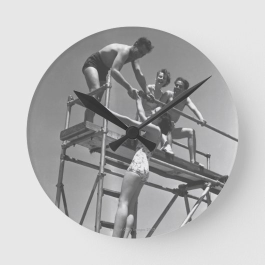 Horloge Ronde Springboard (Recto)