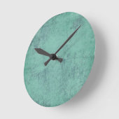 Horloge Ronde SSD_turquoise BÉTON SOLIDE TURQUOISE MODÈLE BA TEX (Angle)