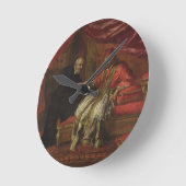 Horloge Ronde St Filippo Neri guérissant pape Clemente VIII (Angle)