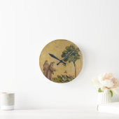 Horloge Ronde St Francis d'Assisi prêchant aux oiseaux (Maison)