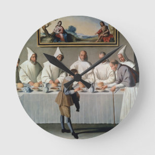 Horloge Ronde St Hugh de Cluny (1024-1109) dans le réfectoire de