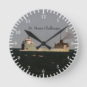 Horloge Ronde St. Marys Challenger clock