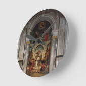 Horloge Ronde St Vitalis et saints (Angle)