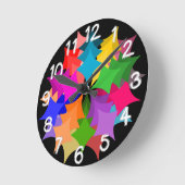 Horloge Ronde Star Wreath  (Angle)