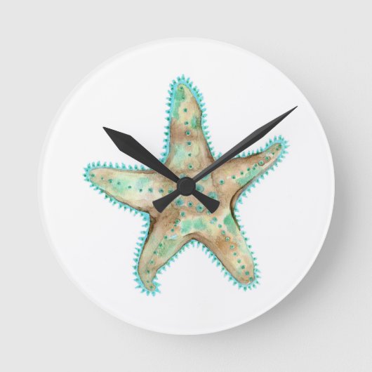Horloge Ronde Starfish Acrylic Wall Clock (Recto)